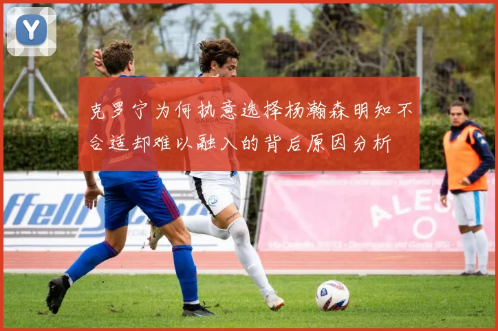 克罗宁为何执意选择杨瀚森明知不合适却难以融入的背后原因分析